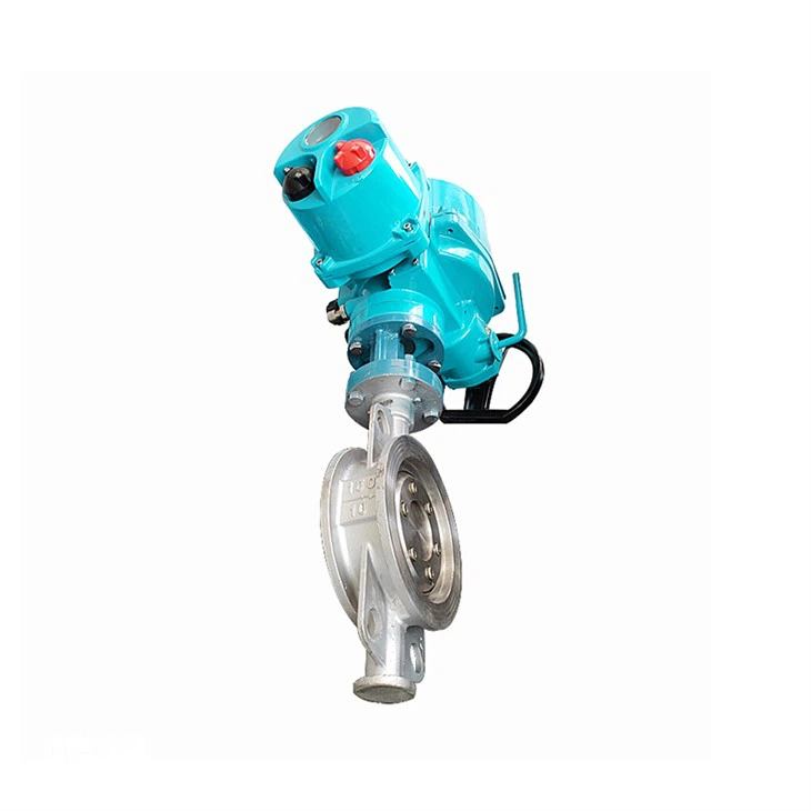 Electric Actuated CF8 Wafer Butterfly Valve