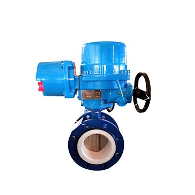 Litinový elektrický vodní motýlkový ventil