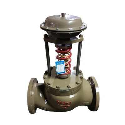 Přírubový samočinný tlakový regulační ventil