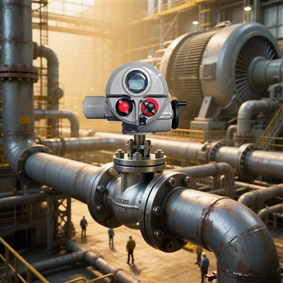Metalurgický průmysl Eletrický pohon ventilu míčového ventilu
