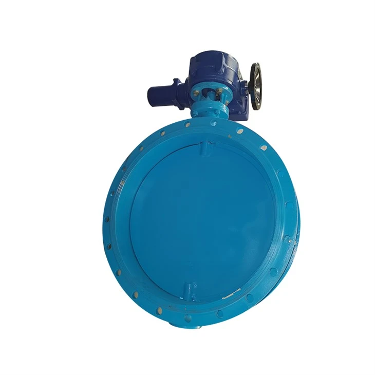 Electric Flange Stainless Steel Ventilation Butterfly Valve
