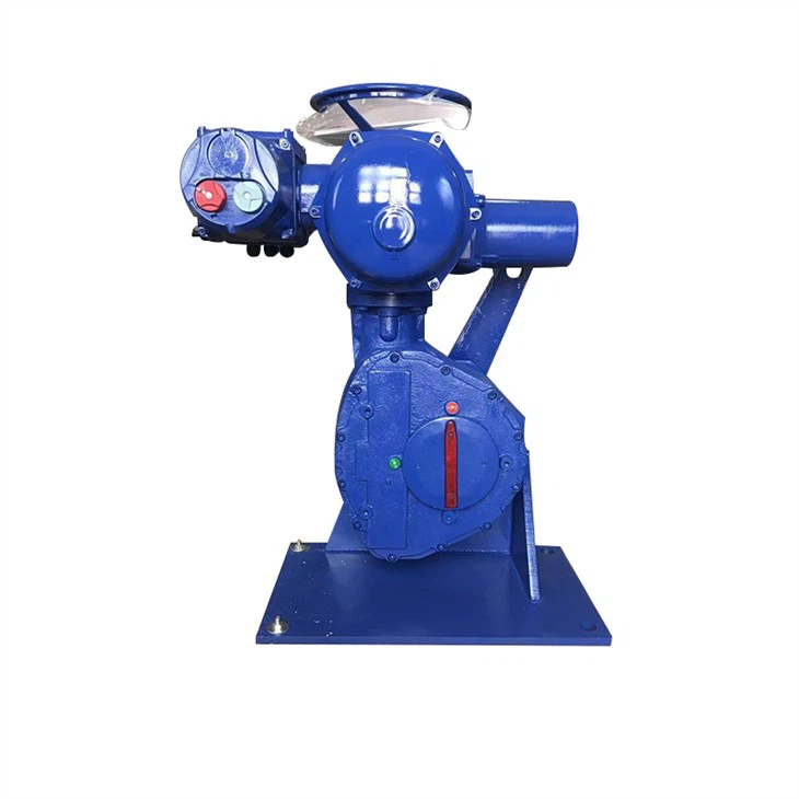 ST+RS Modulating Quarter-turn Electric Actuator For Baffle Valve