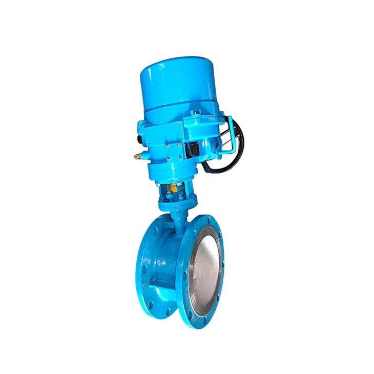 DN200 On-off Valve Actuator Butterfly Valve