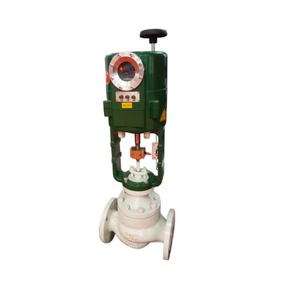 DN65 Regulační ventil Lineární otočný elektrický pohon